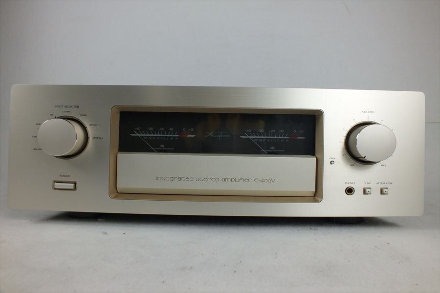 ★ Accuphase アキュフェーズ E-406V アンプ 中古 現状品 240401Y8476の画像2