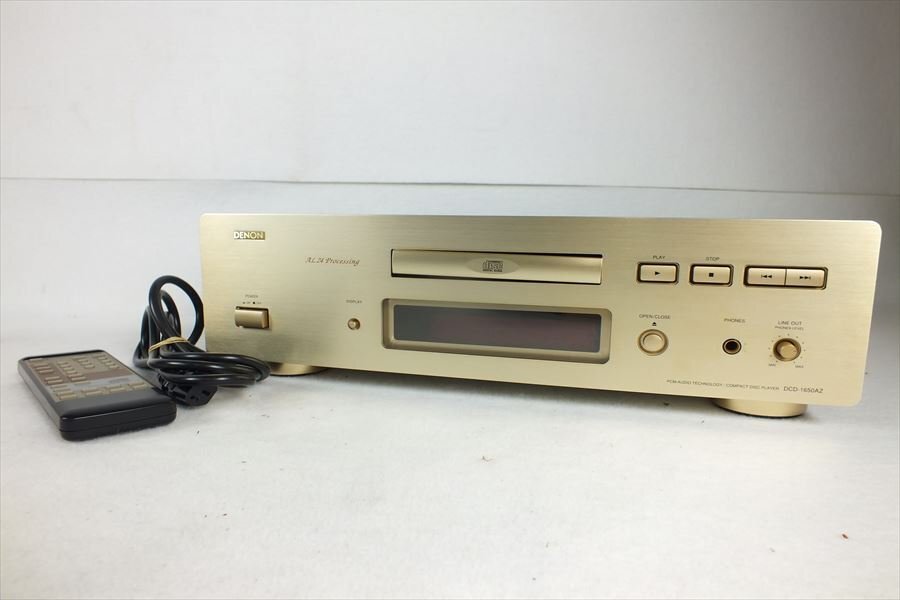 * DENON Denon DCD-1650AZ CD player used present condition goods 240501N3062