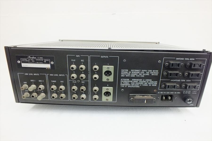 * Accuphase Accuphase C-240 controller center used present condition goods 240509M5045