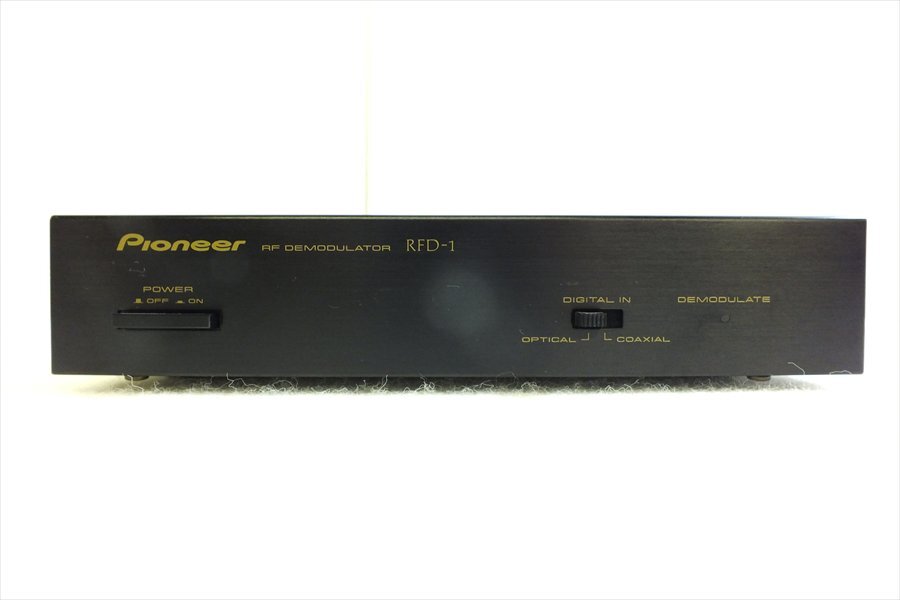 ◇ PIONEER パイオニア RFD-1 デモジュレーター 中古 現状品 240408T3334の画像2