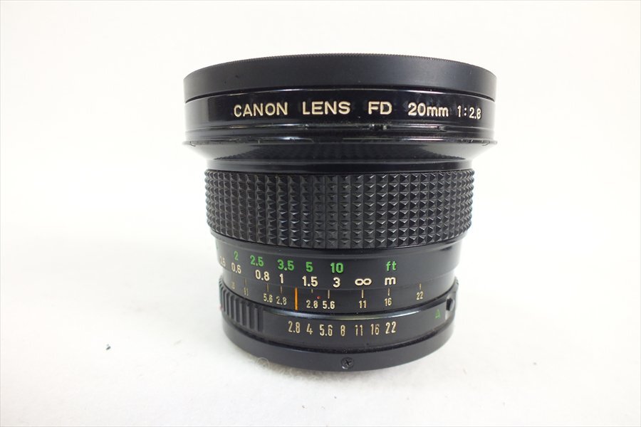 ◇ Canon キャノン レンズ FD 20mm 2.8 中古 現状品 240408T3350の画像5
