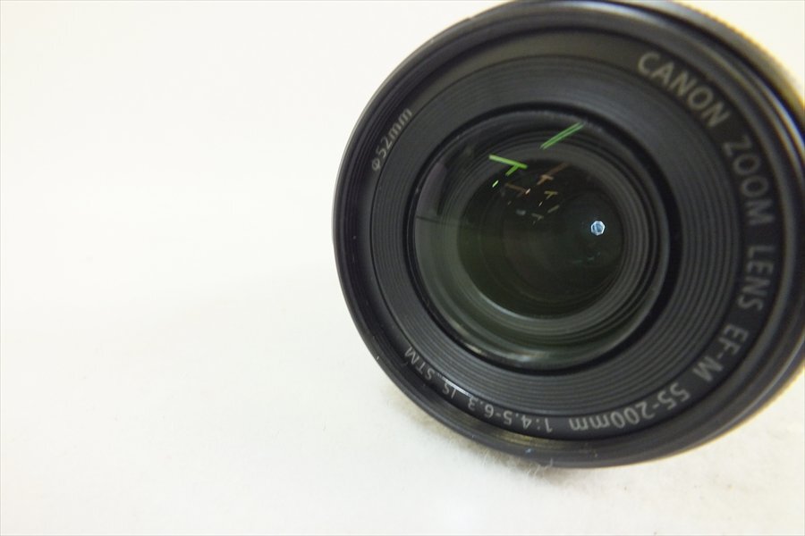 ◇ Canon キャノン レンズ EF-M 55-200mm 4.5-6.3 中古 現状品 240408T3357の画像4
