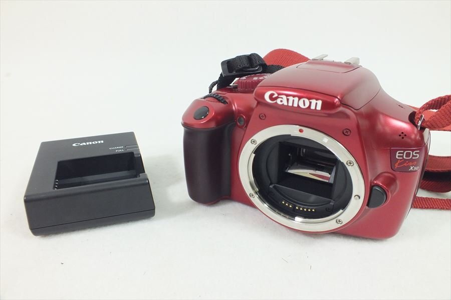 □ Canon キャノン EOS Kiss X50 ボディ デジタル一眼レフ 中古 現状品 240506H2335A_画像1