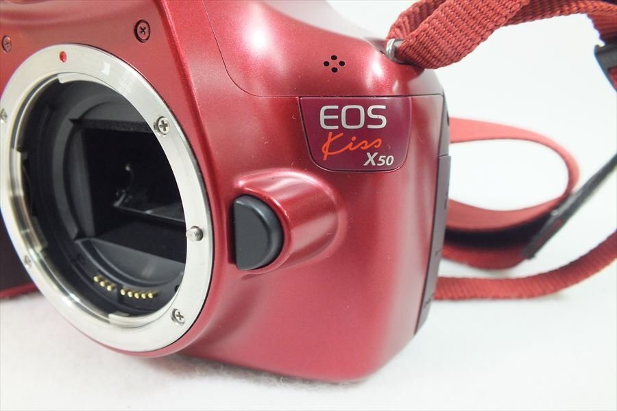 □ Canon キャノン EOS Kiss X50 ボディ デジタル一眼レフ 中古 現状品 240506H2335A_画像4