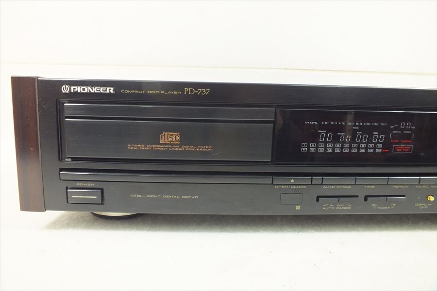 □ PIONEER パイオニア PD-737 CDプレーヤ 中古 現状品 240506H2257_画像4