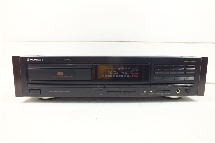 □ PIONEER パイオニア PD-737 CDプレーヤ 中古 現状品 240506H2257_画像2