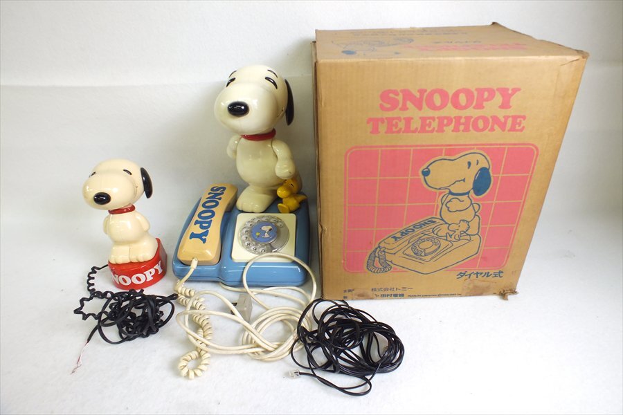 * SNOOPY TELEPHONE D-017 telephone machine used present condition goods 240408T3373