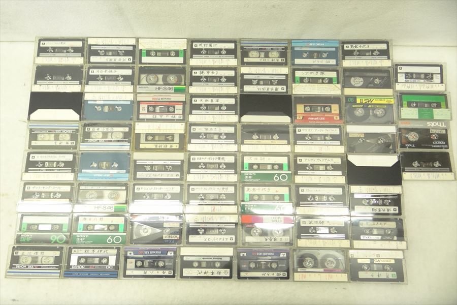 ▼ まとめて出品 使用済みカセット約300本 カセットテープ 中古 240405R9253の画像4