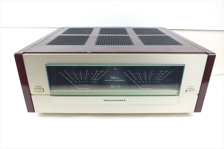 ☆ marantz マランツ SM-11 アンプ 音出し確認済 中古 240307A5189_画像2