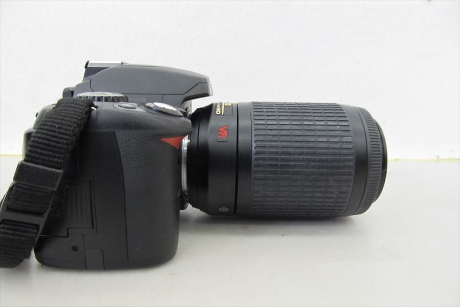 ▼ Nikon ニコン D40x デジタル一眼レフ AF-S NIKKOR 55-200mm 1:4-5.6G AF-S NIKKOR 18-55mm1:3.5-5.6Gll 中古 240407M4631の画像3