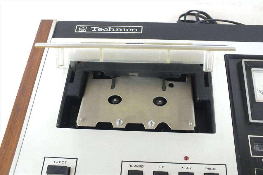 * Technics Technics RS-275U cassette deck used present condition goods 240407A5104