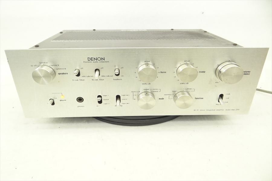 ▼ DENON デノン PMA-255 アンプ 中古 現状品 240405K2158_画像1