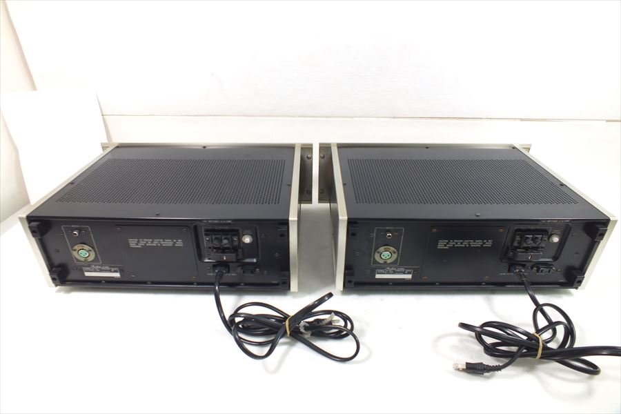 * Accuphase Accuphase M-60 pair set monaural power amplifier used present condition goods 240506G6123