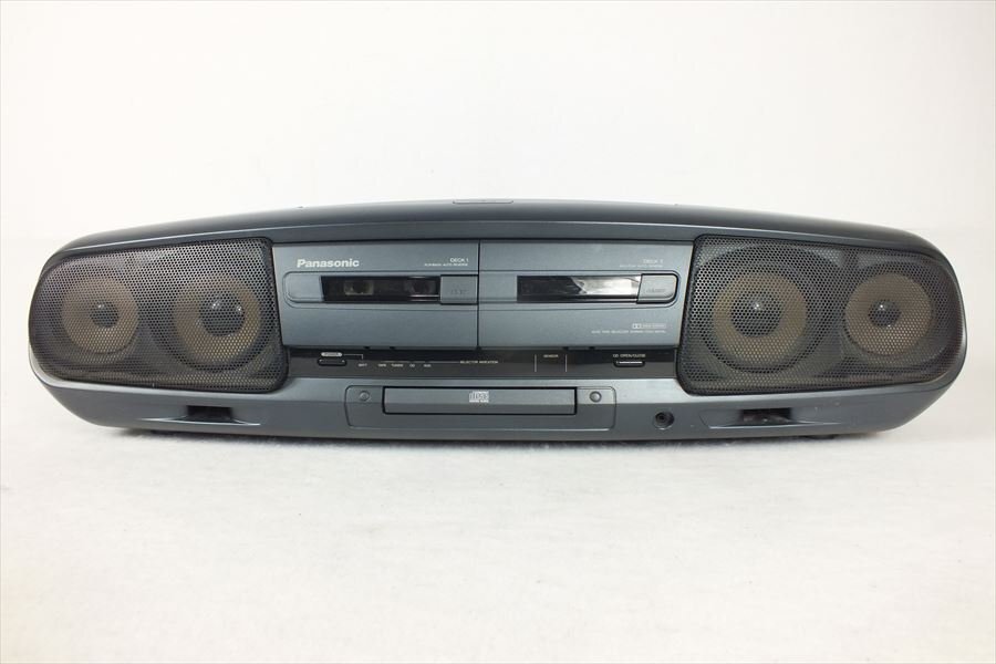 * Panasonic Panasonic RX-DT99 radio-cassette used present condition goods 240301B2169