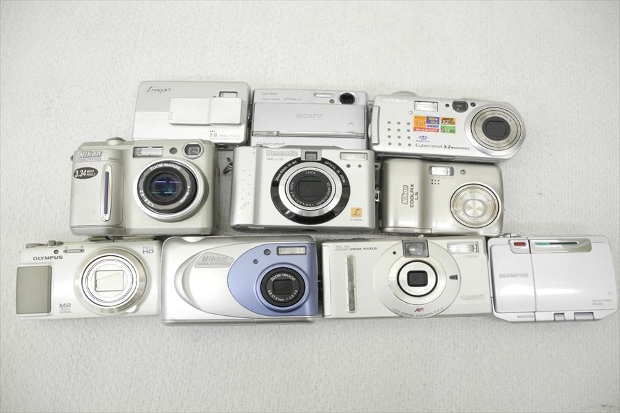 ▼ コンパクトカメラ約50台 メーカー様々 デジタルカメラ 中古 240405R9307_画像8