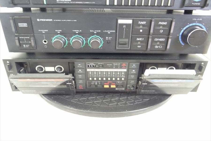 ▼ PIONEER パイオニア F-Y77 A-Y55 CT-Y77W オーディオセット 中古 現状品 240505H3263_画像9