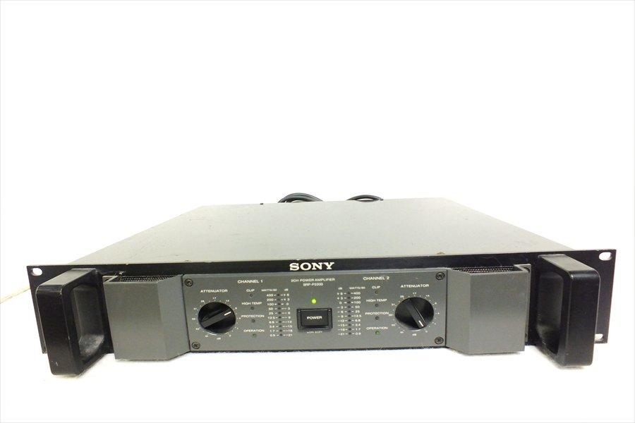 ◇ SONY ソニー SRP-P2200 アンプ 音出し確認済 中古 現状品 240508R7077_画像2