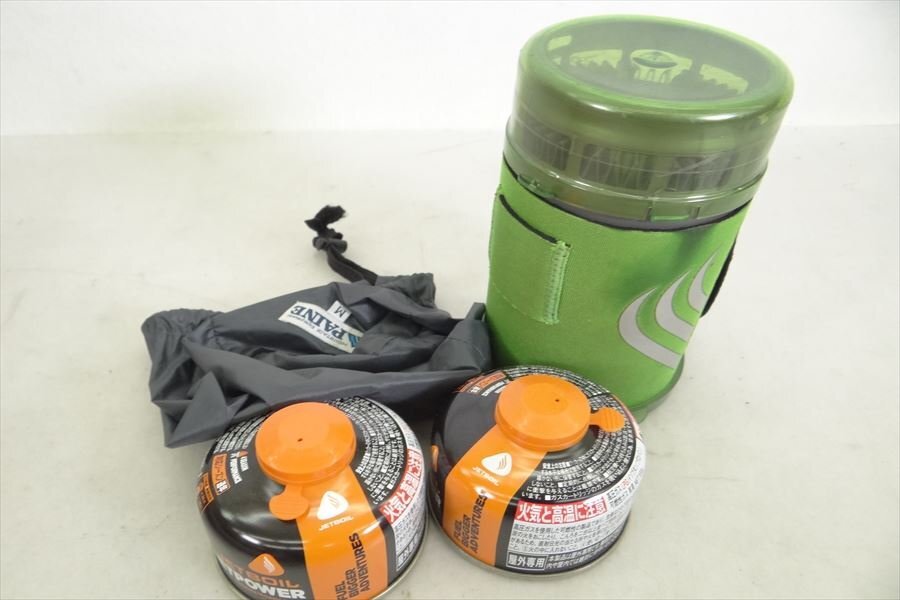 ▼ JETBOIL AGA-6948 ジェットボイル シングルバーナー 中古 現状品 240505K2008_画像1