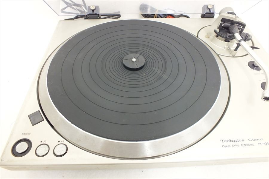 ◆ Technics テクニクス SL-1301 ターンテーブル レコードプレーヤー 現状品 中古 240509A1195_画像2