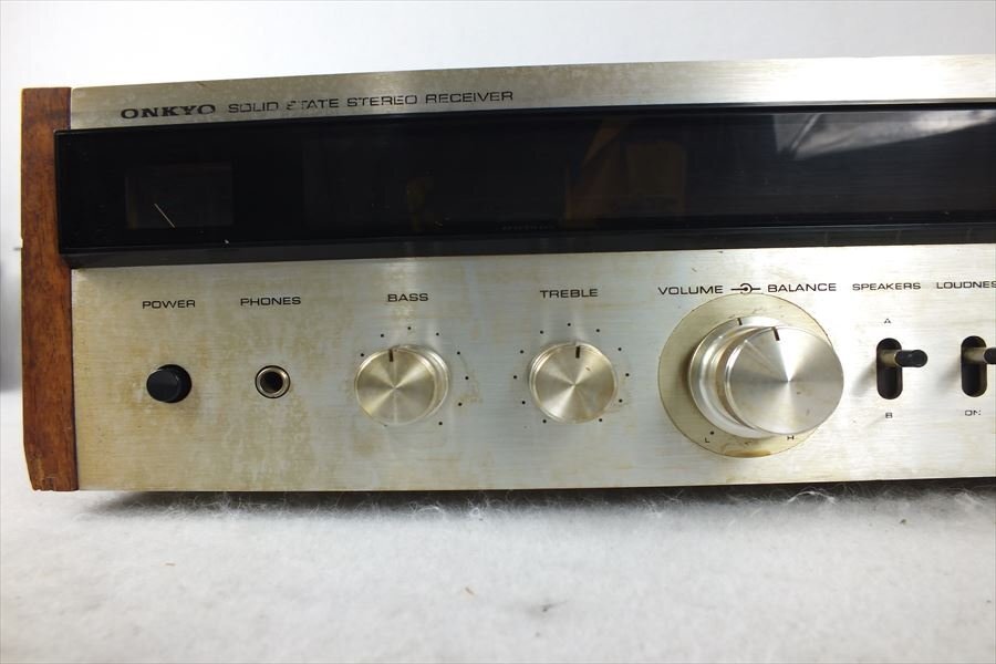 ★ ONKYO オンキョー Integra 234 ステレオレシーバー 中古 現状品 240501N3166_画像3