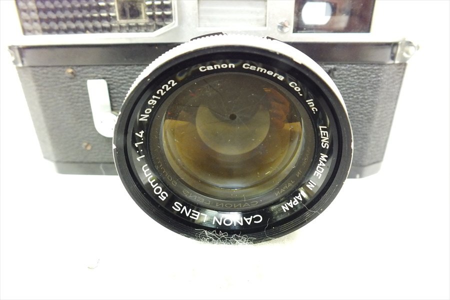 ◇ Canon キャノン MODEL 7 レンジファインダー 50mm 1:1.4 シャッター切れOK 中古 現状品 240508T3172_画像4