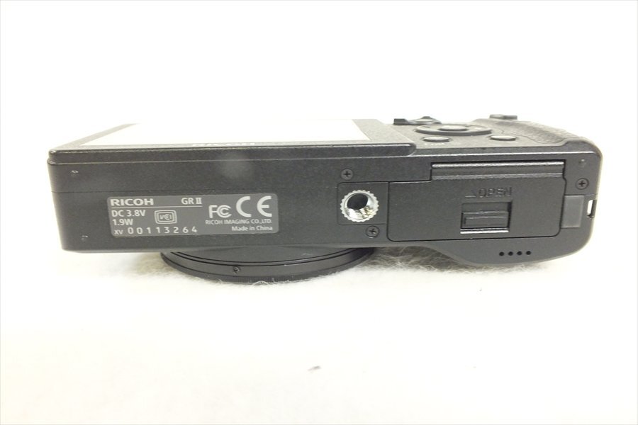 * RICOH Ricoh GR II digital camera operation verification settled used present condition goods 240509A1022