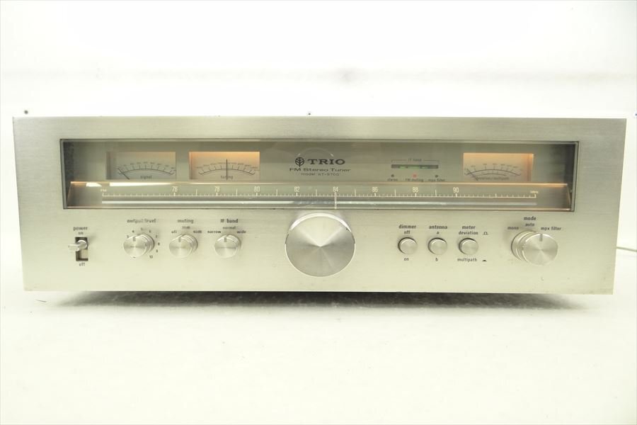 ▼ TRIO トリオ KT-9700 チューナー 現状品 中古 240505A1035_画像2