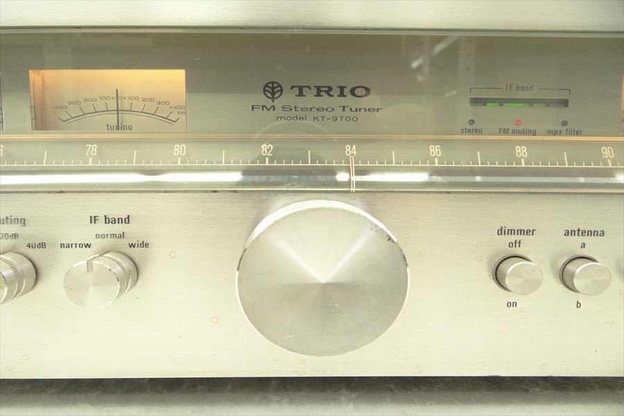 V TRIO Trio KT-9700 tuner present condition goods used 240505A1035
