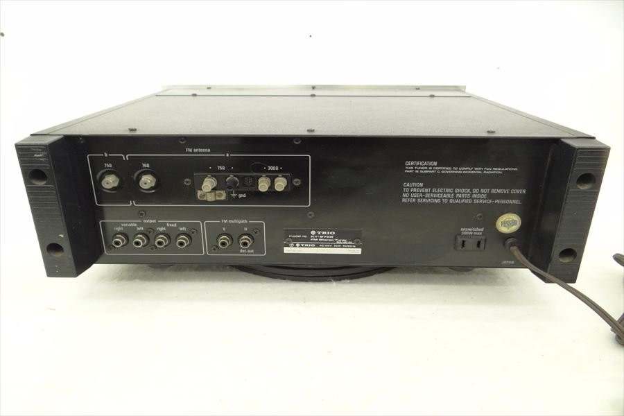 ▼ TRIO トリオ KT-9700 チューナー 現状品 中古 240505A1035_画像10