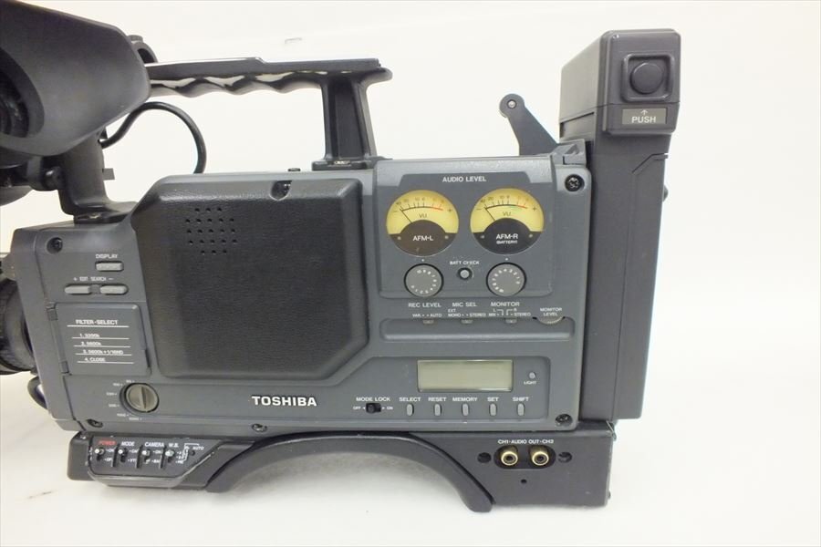 ◆ TOSHIBA 東芝 BCC-90A ビデオカメラ 中古 現状品 240509A1003_画像6