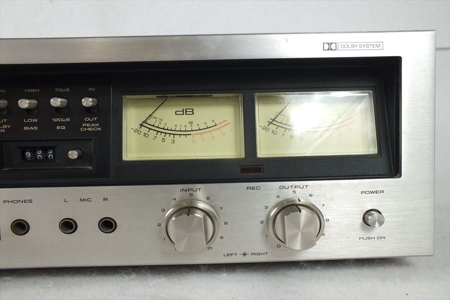 ★ Technics テクニクス RS-630U-II カセットデッキ 中古 現状品 240501N3182_画像3