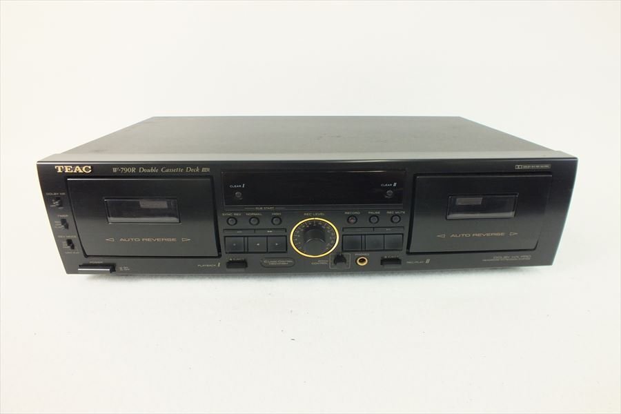 ◆ TEAC ティアック W-790R カセットデッキ 中古 現状品 240509G3082_画像1