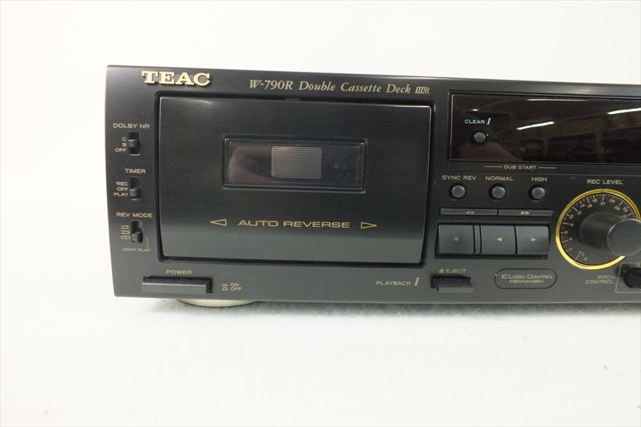 ◆ TEAC ティアック W-790R カセットデッキ 中古 現状品 240509G3082_画像2