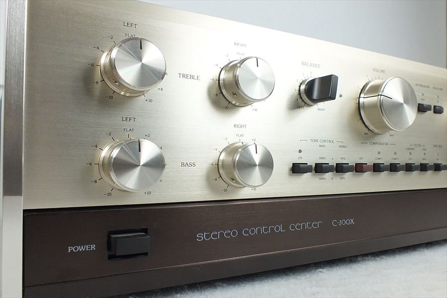 ★ Accuphase アキュフェーズ C-200X アンプ 中古 現状品 240501N3203_画像3