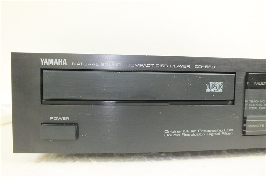 ◇ YAMAHA ヤマハ CD-550 CDプレーヤー 中古 現状品 240508R7083_画像2