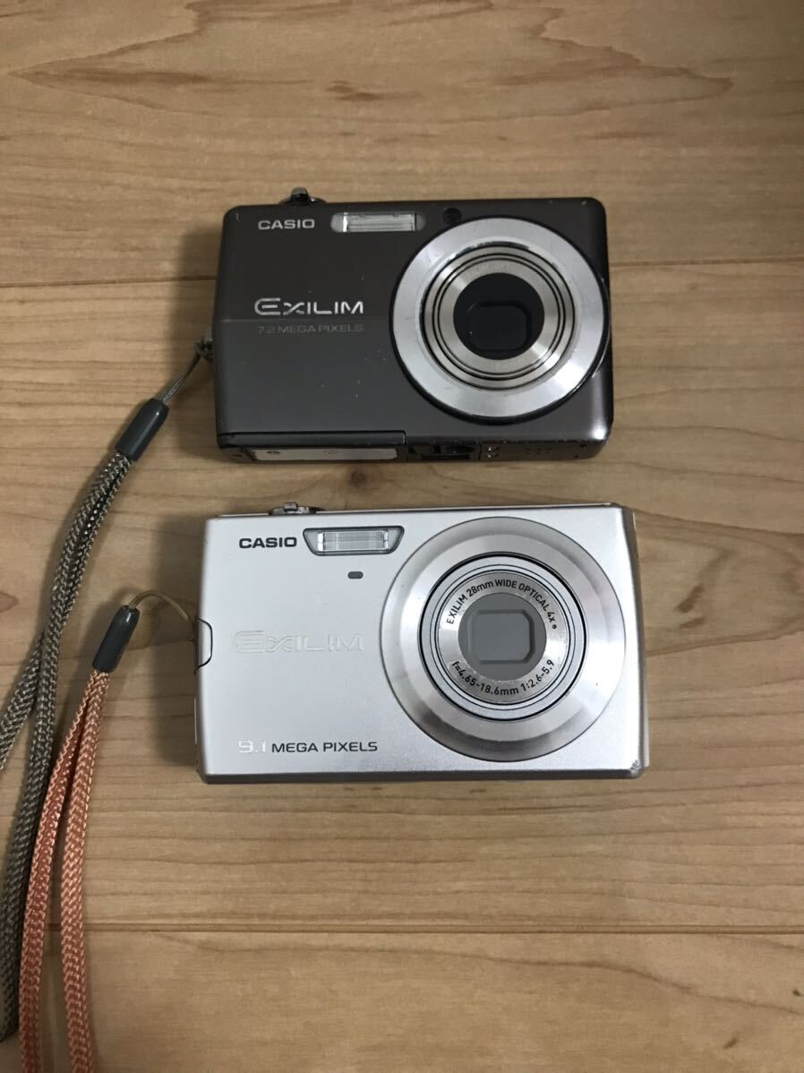 通電 ジャンク品 Casio ex-z700 EX-z250 デジタルカメラ まとめの画像1