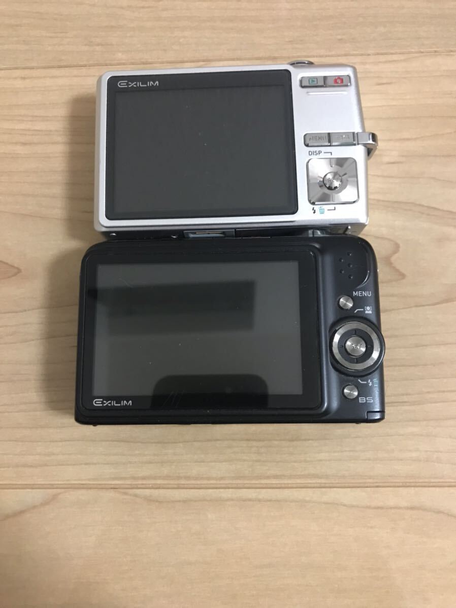 通電　ジャンク品　カシオ　デジタルカメラ　Casio EX-Z1200 Casio EX-Z600 _画像3