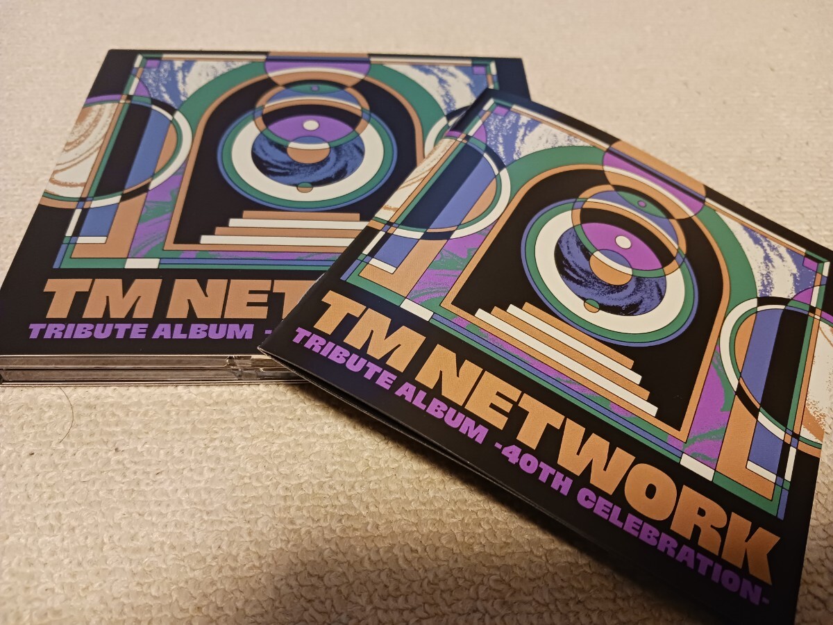 送料無料　即日発送「TM NETWORK TRIBUTE ALBUM -40TH CELEBRATION-」美品　_画像1