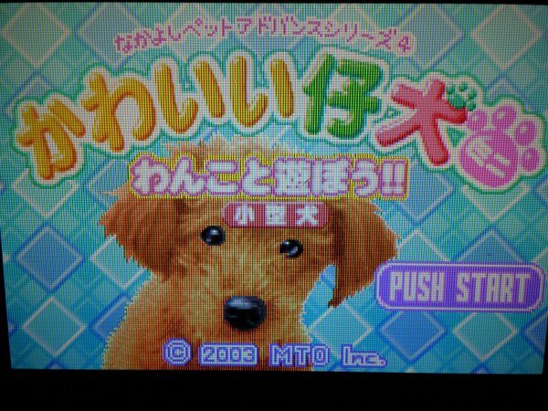 DS＋GBA　おしゃれな仔犬DS＋かわいい仔犬DS＋ひまわりどうぶつ病院＋なかよし幼稚園＋かわいい子猫　お買得９本セット(ソフトのみ)_画像7