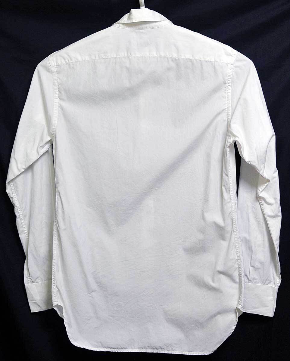 古着●アーペーセー 長袖シャツ シンプルホワイト サイズ1 S相当の画像3