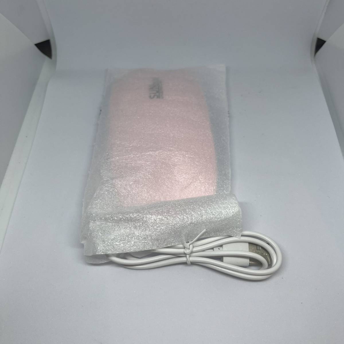 ジェルネイルライト ピンク USB コンパクト UVライトレジン硬化LED_画像4