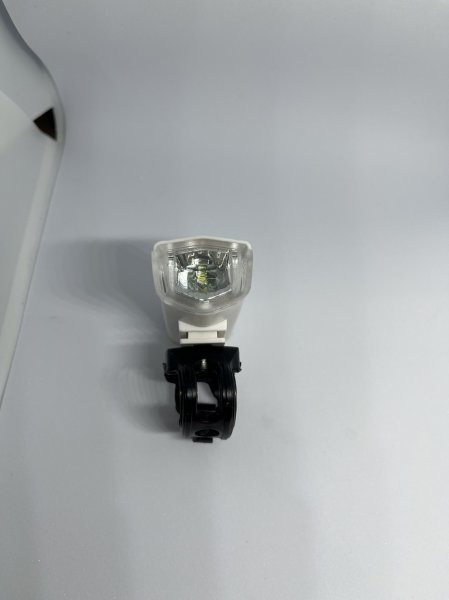 自転車 3段階LED フロントライト 白 USB充電式 防水 ホワイトの画像7