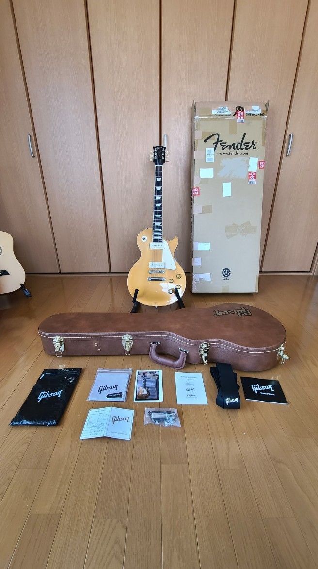 値下げ中!!Gibson Les Paul 50's Standard P90 gold top