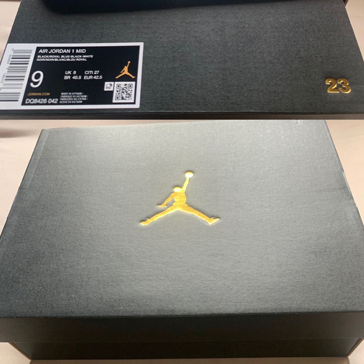 【新品未使用！定価即決送料込！】AIR JORDAN 1 MID★エアジョーダン★NIKE★ナイキ★AF-1★AIR FORCE 1★エアフォース1 ★_画像8