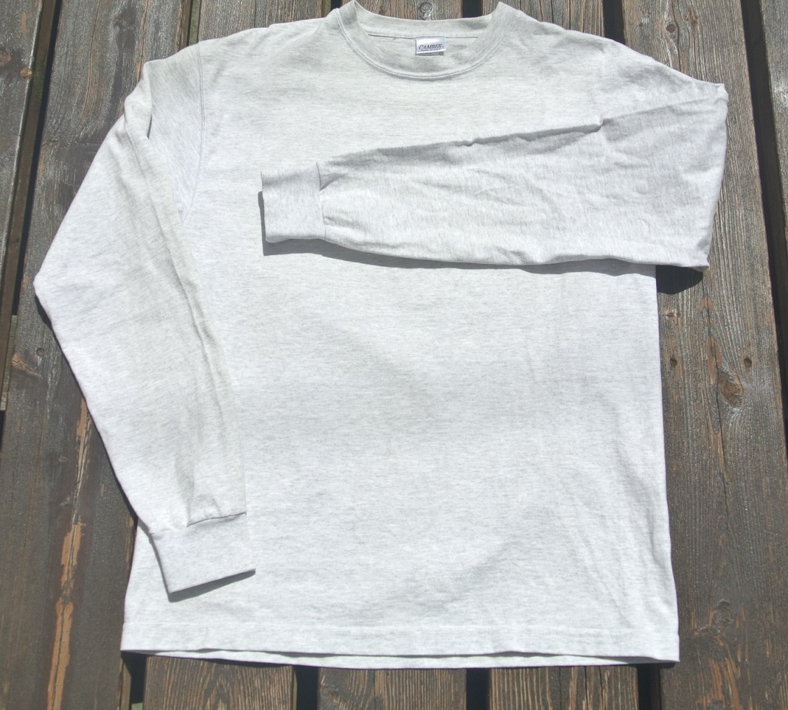 Camber キャンバー 長袖Tシャツ Made in USA Medium_画像1