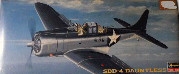  Hasegawa /1/72/ America военно-морской флот da стакан SBD-4do-nto отсутствует . сверху .. машина / не собран товар 