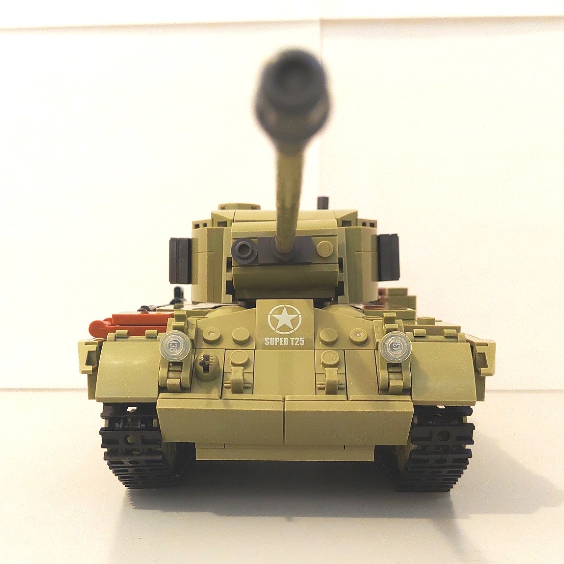 アメリカ軍 M26 パーシング 重戦車 レゴ互換