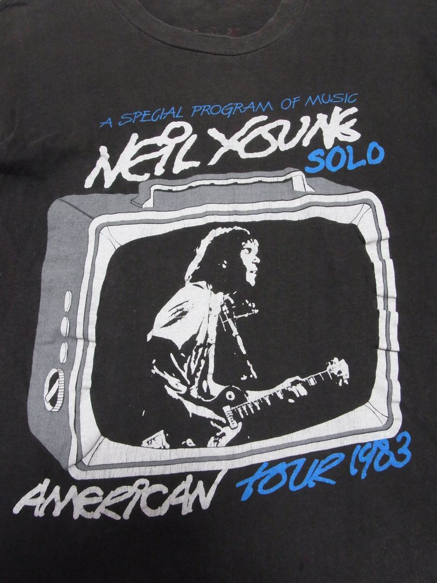 ヤフオク! - 80s ビンテージ Neil Young ニール・ヤング 198