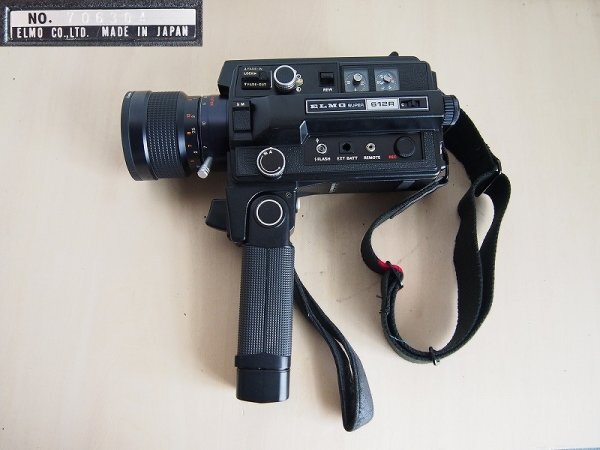 ELMO SUPER 612R　ビデオカメラ　ハンディカメラ　エルモ　ケース付　レトロ　H28_画像8