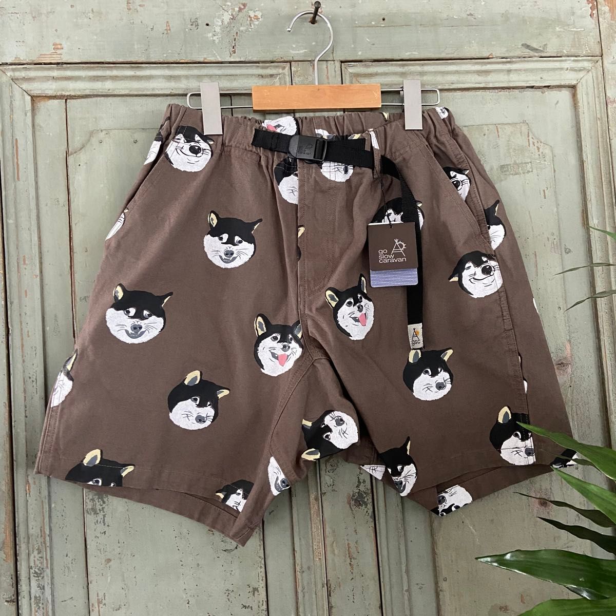 新品 SALE 3番 Msize 男女兼用 しば犬 ショートパンツ ゴー 新品 SALE 3番 Msize 男女兼用 しば犬 ショートパンツ ゴー